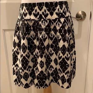 LOFT Linen Blend Unlined Skirt